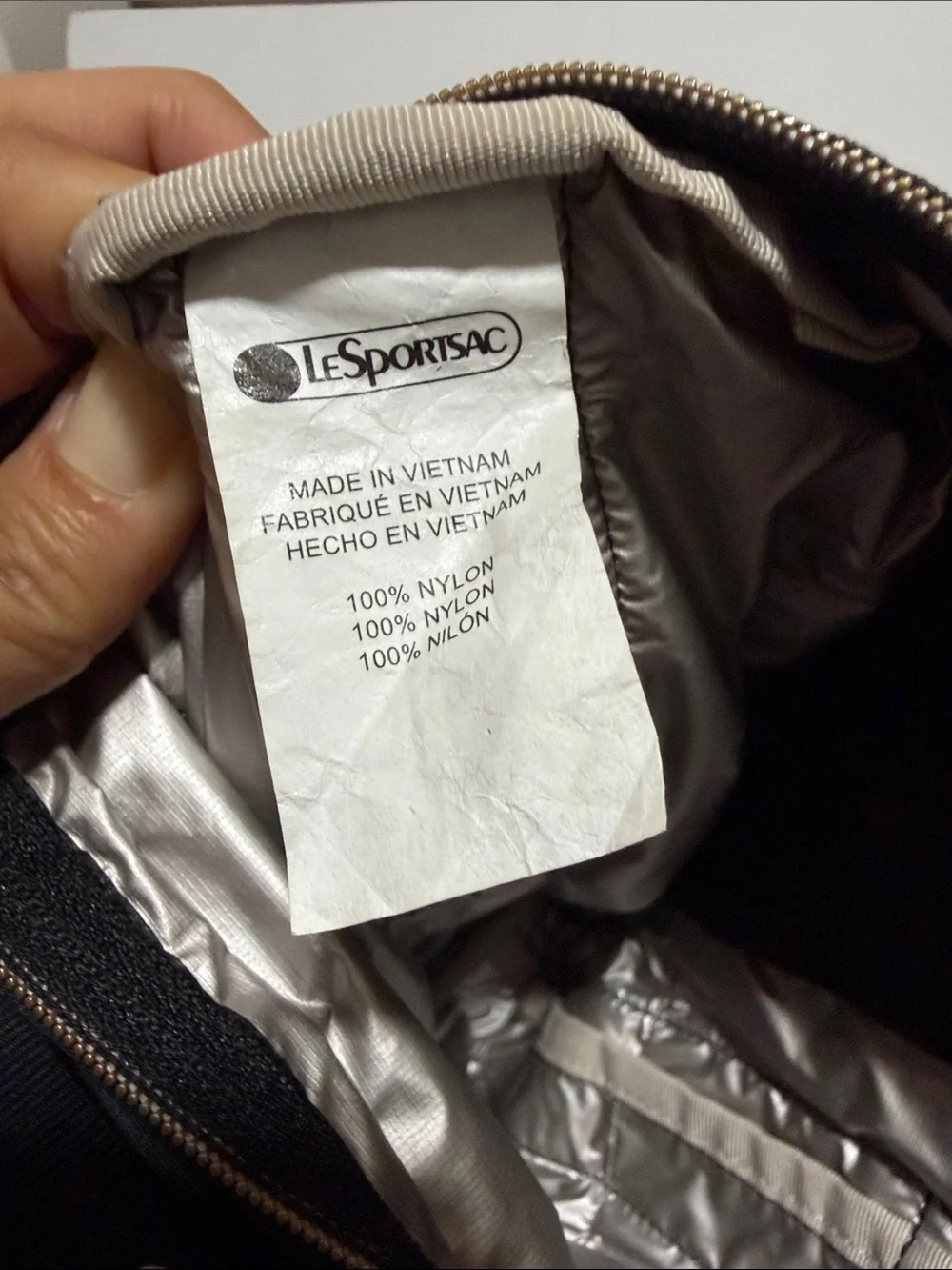 LeSportsac Travel Crossbody Bag Black